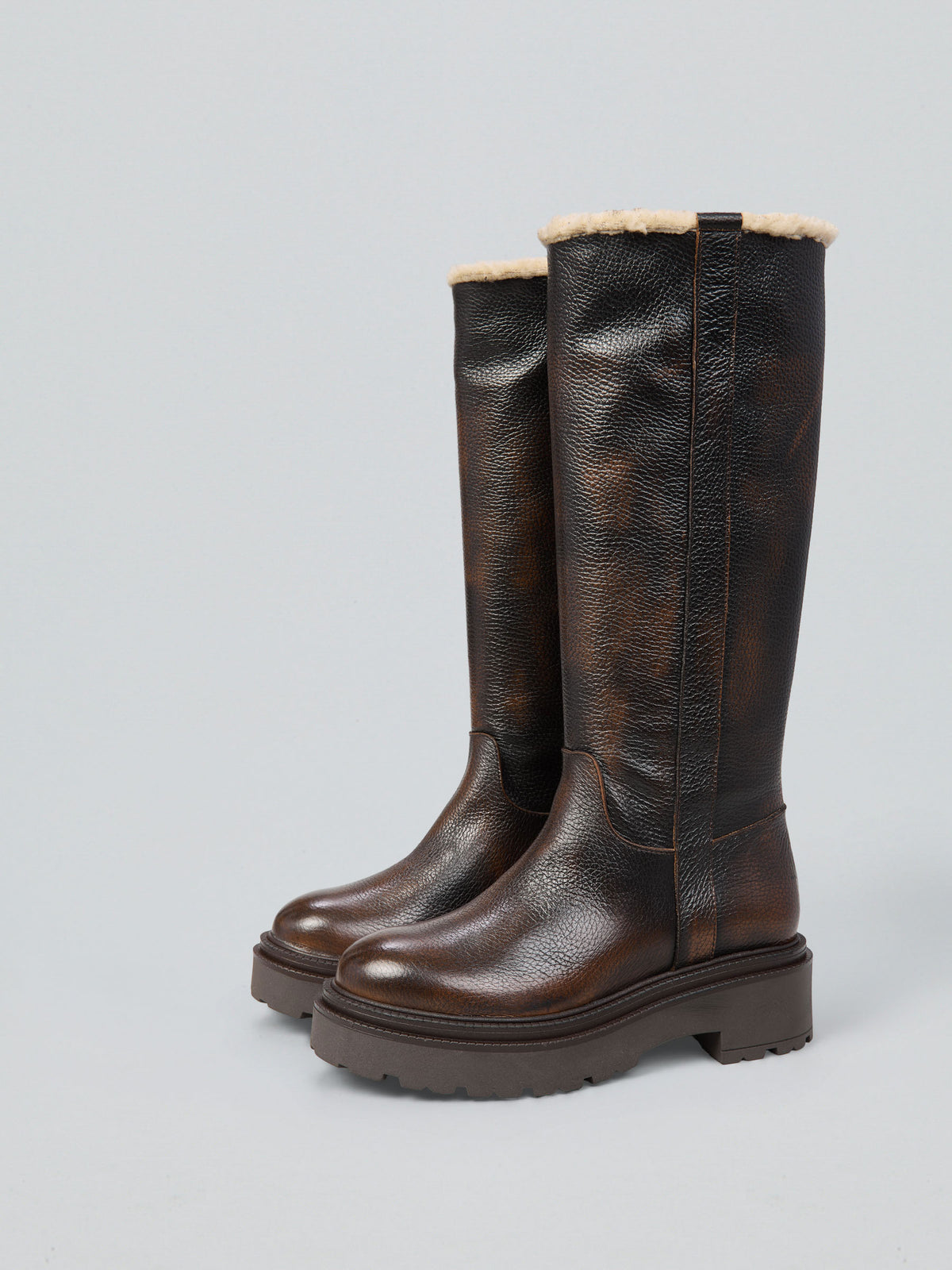 Lederstiefel