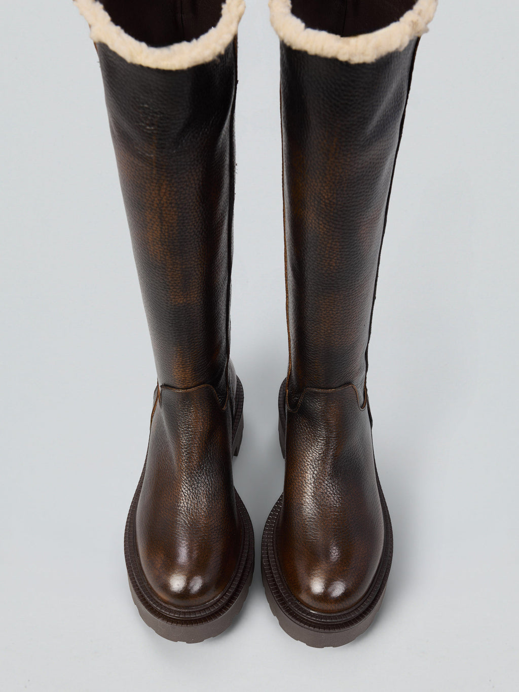 Lederstiefel
