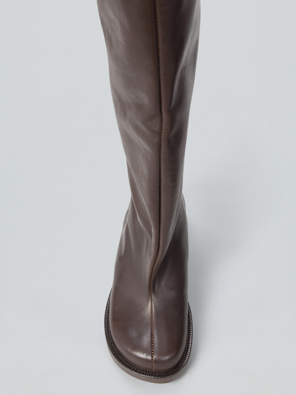 Leather boots