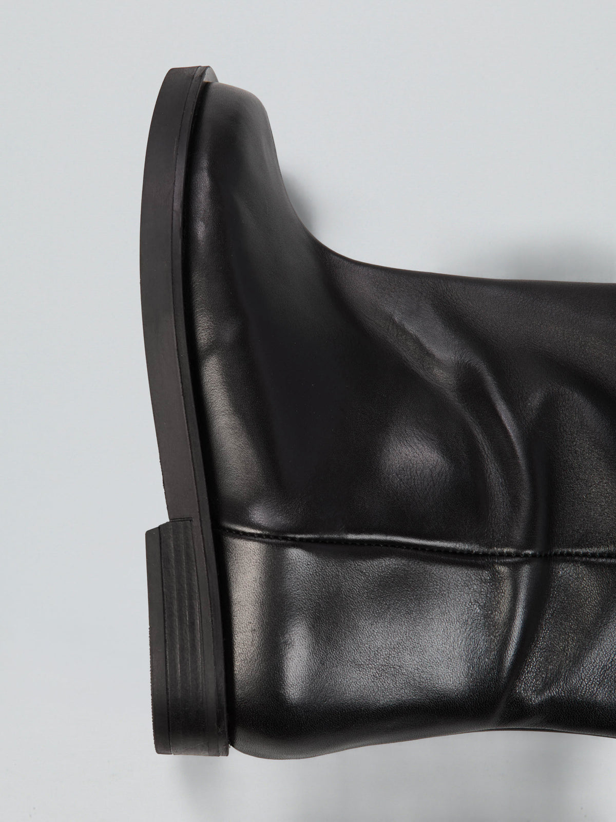 Leather boots