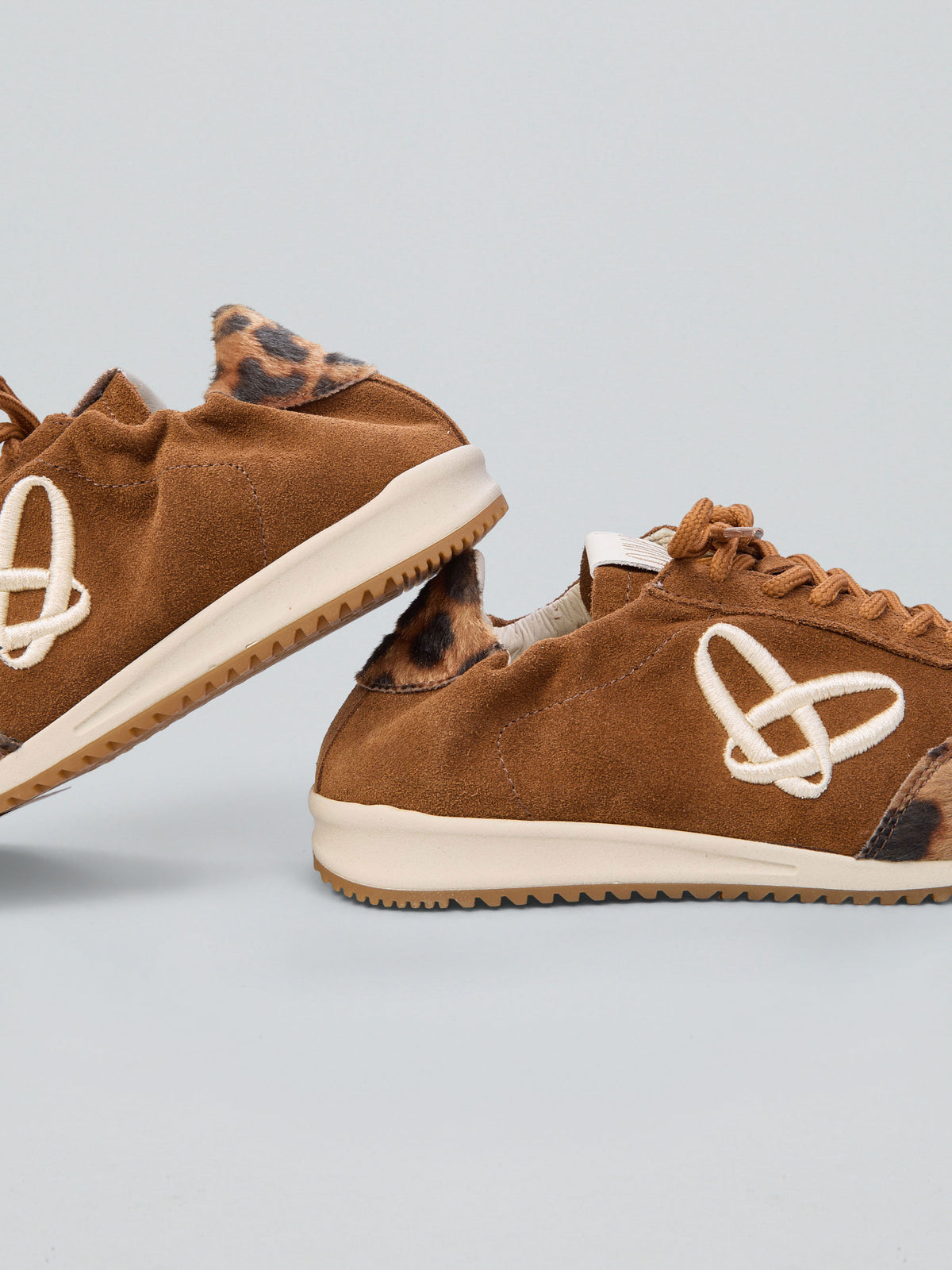 Suede sneakers