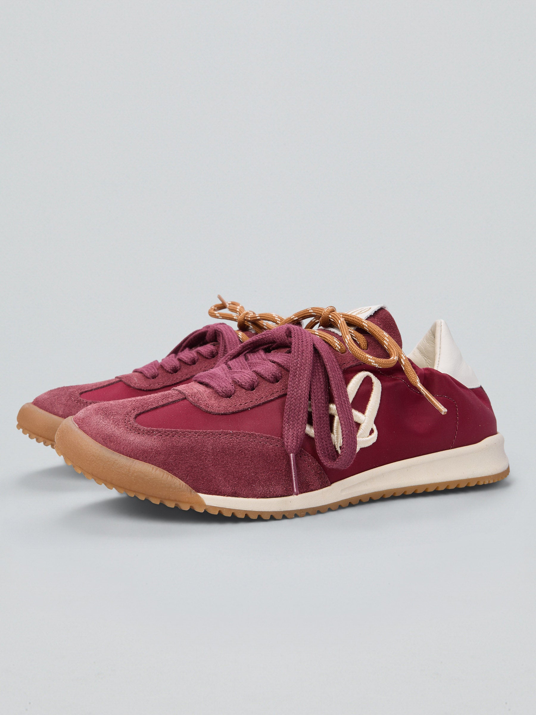 Suede sneakers