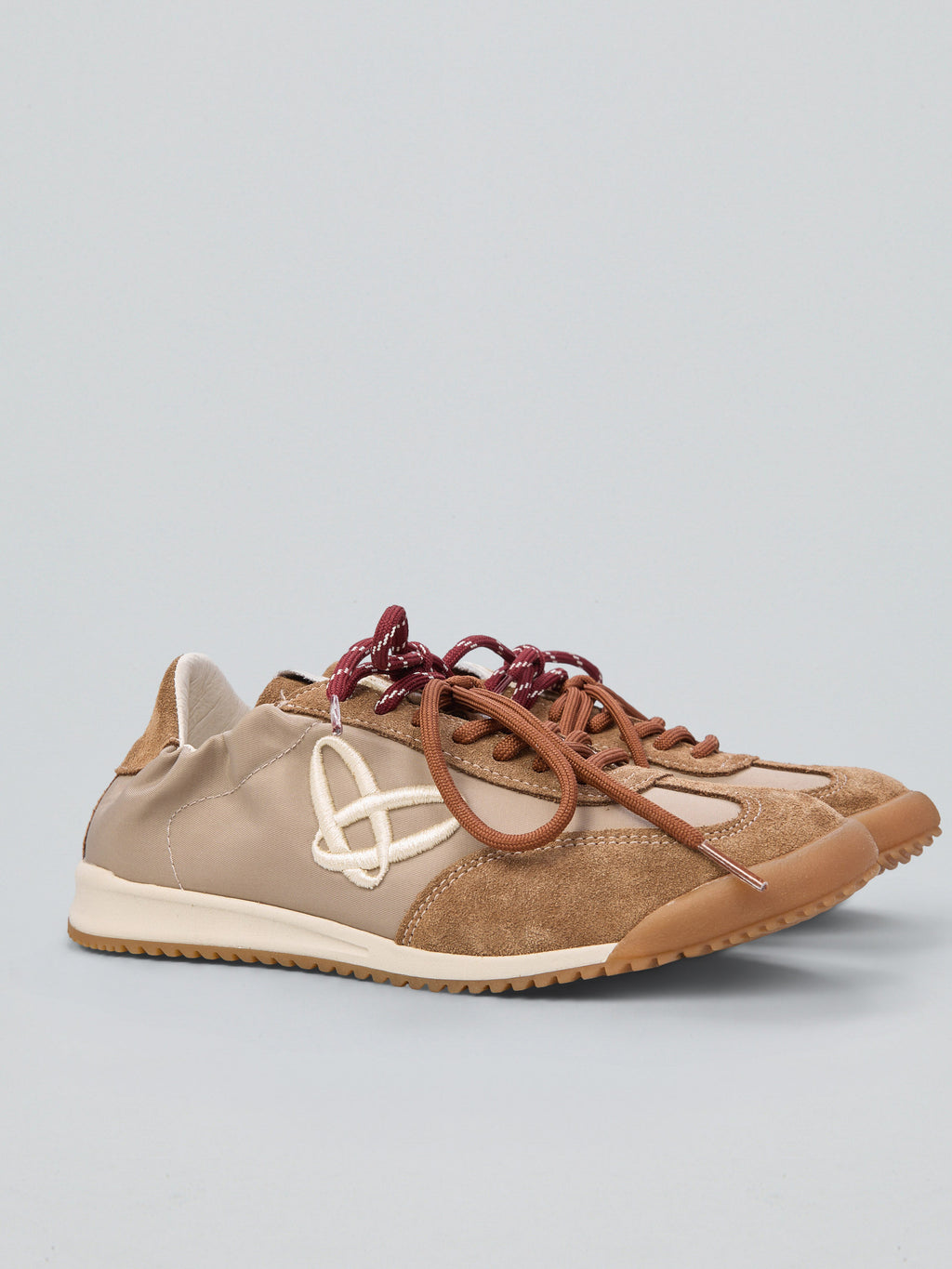Suede sneakers