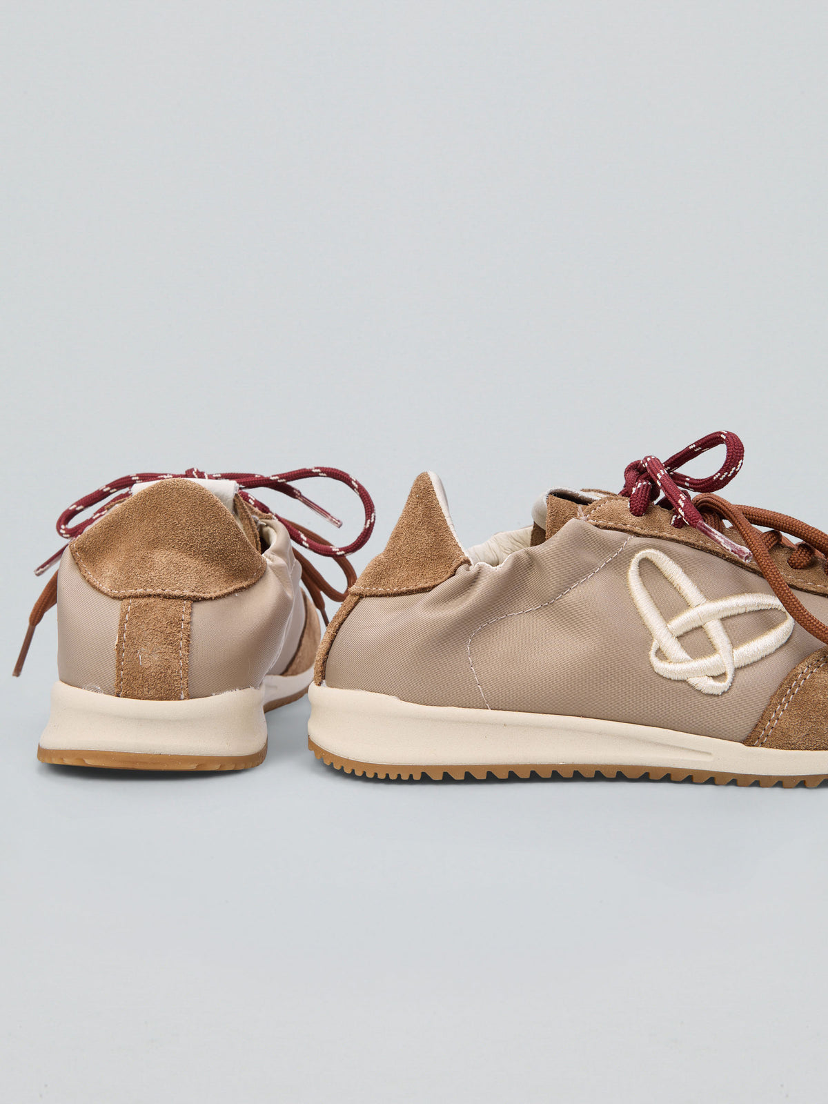 Suede sneakers
