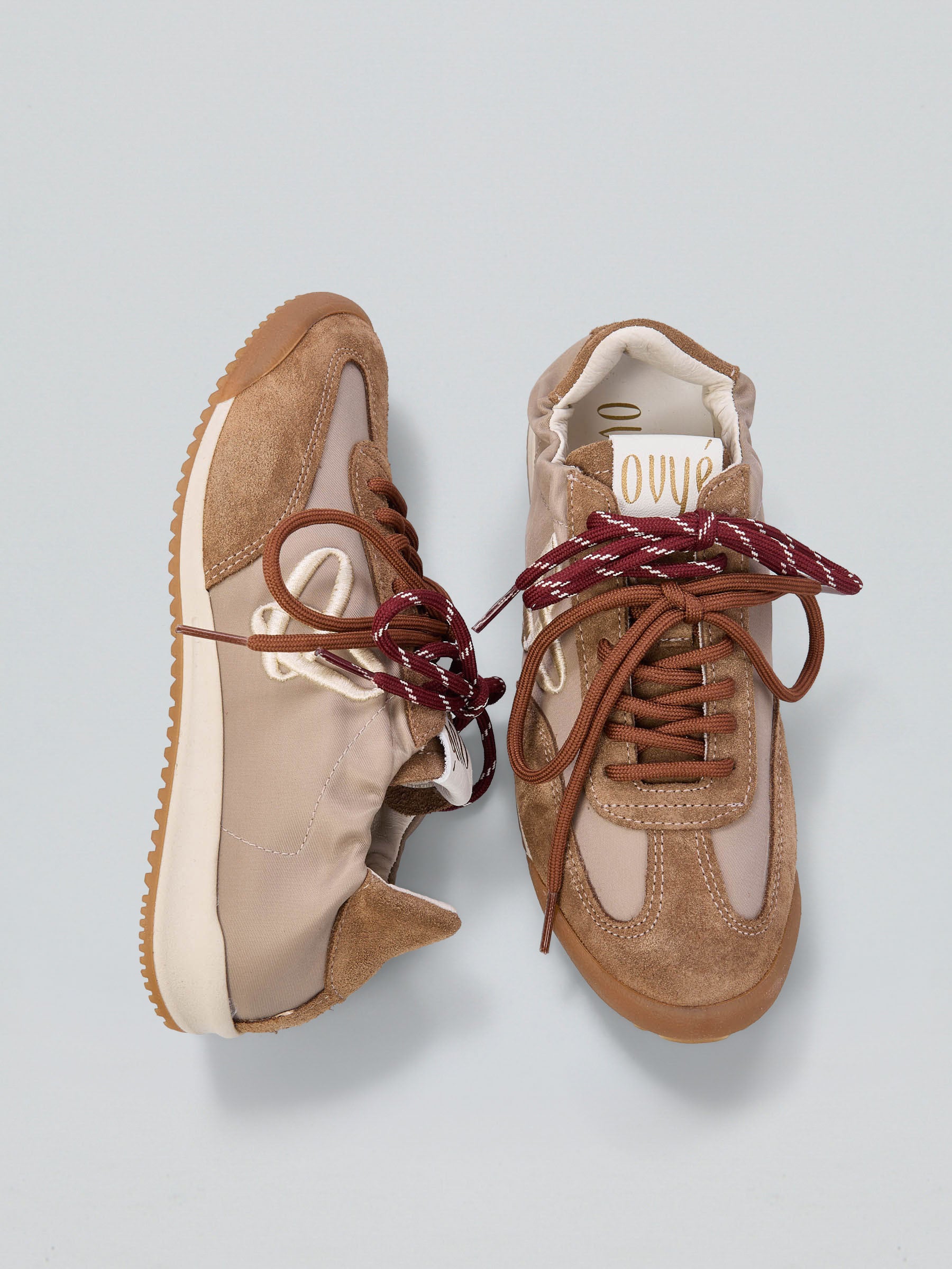 Suede sneakers