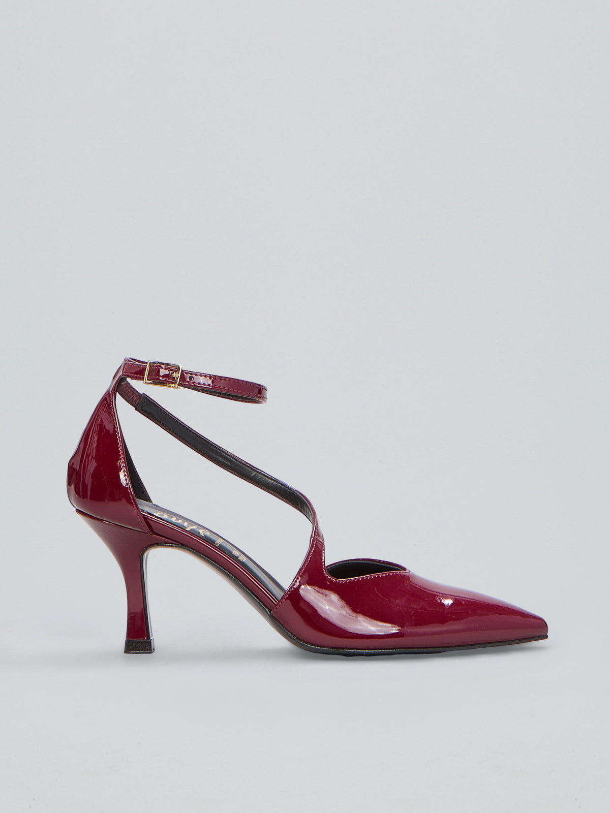 Patent leather pumps