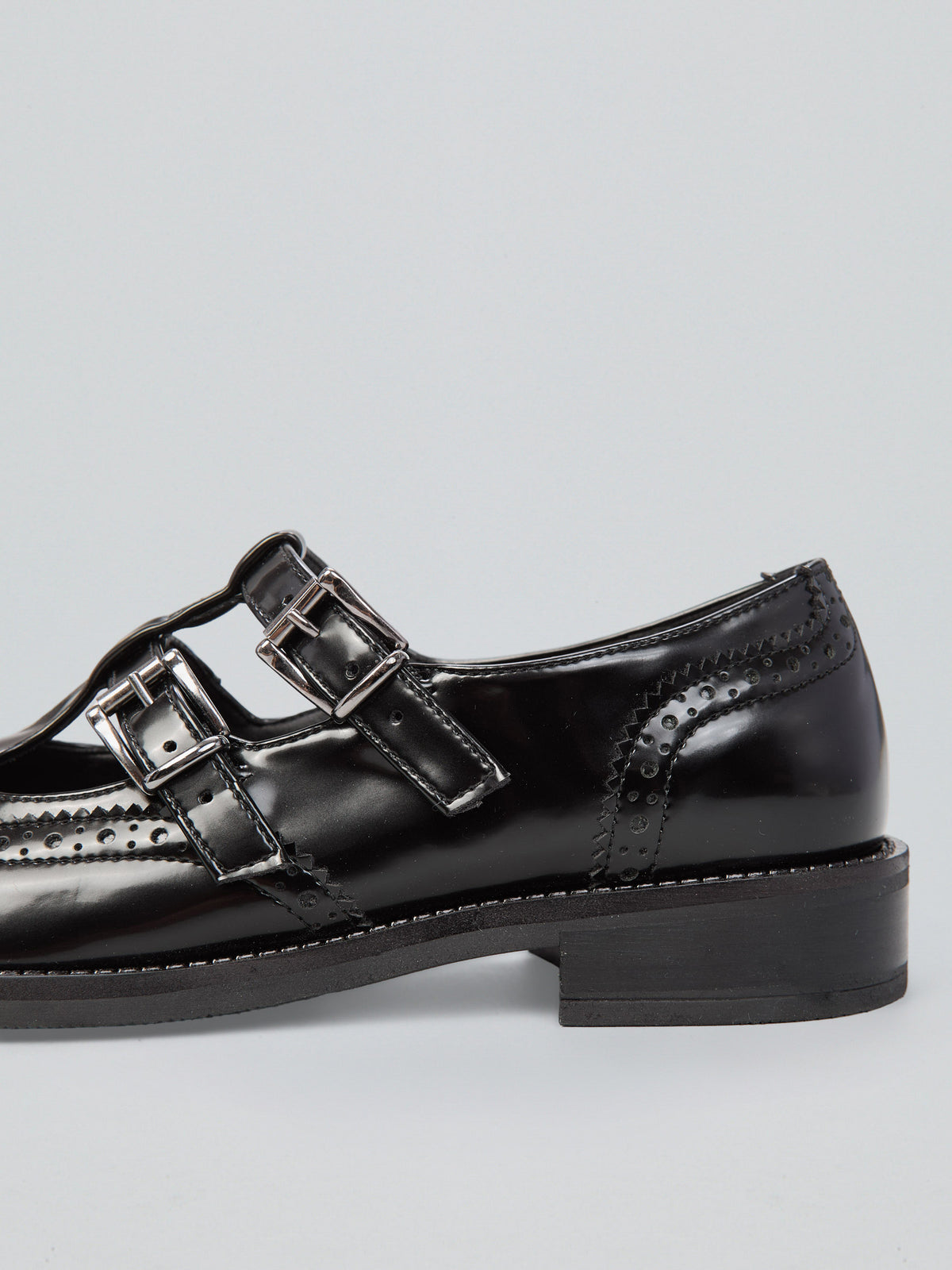 Mocassini mary jane con fibbie