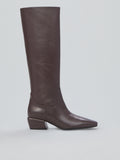 Leather boots