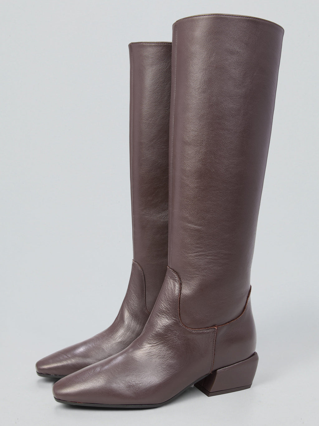 Leather boots
