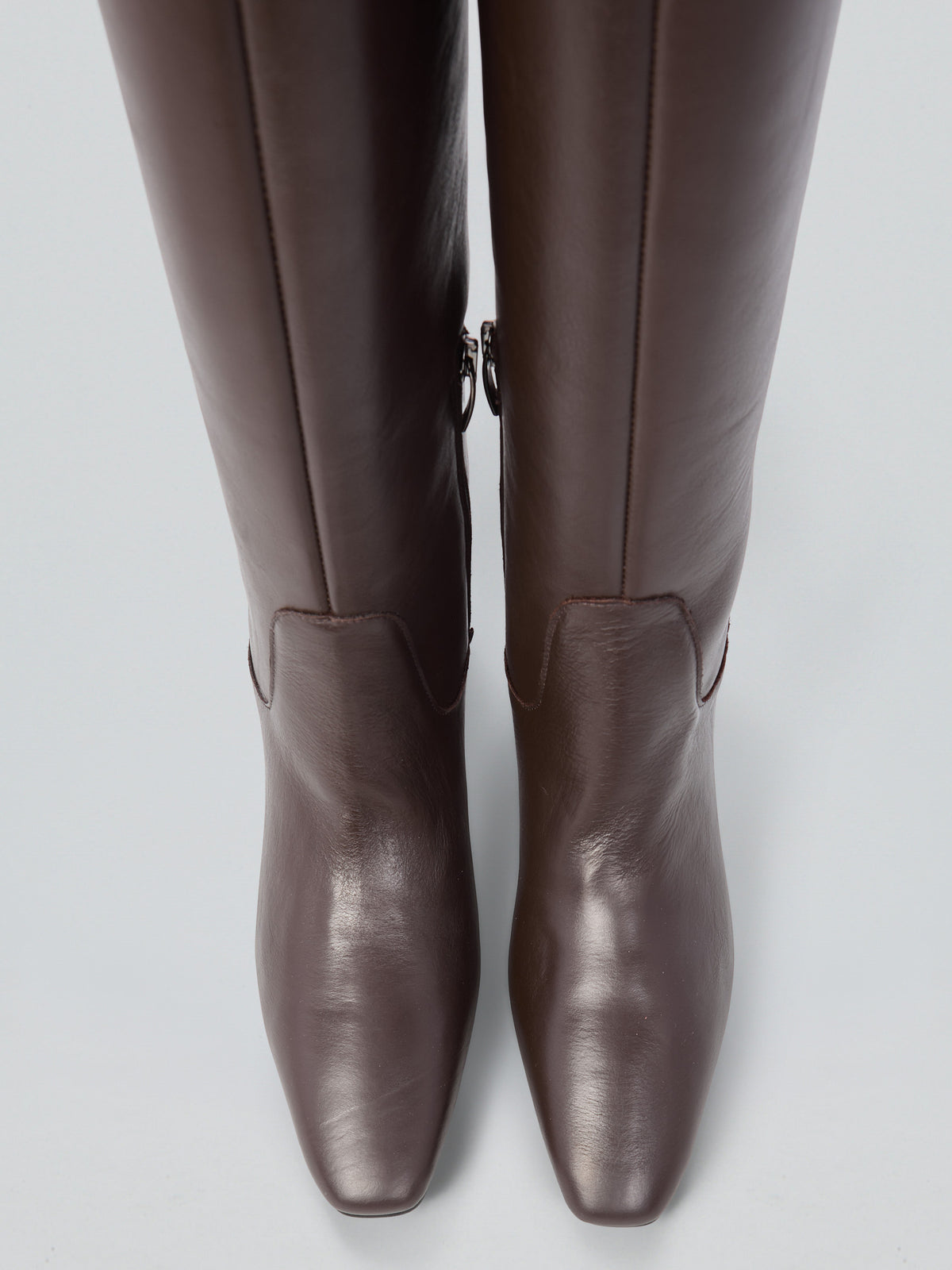 Leather boots