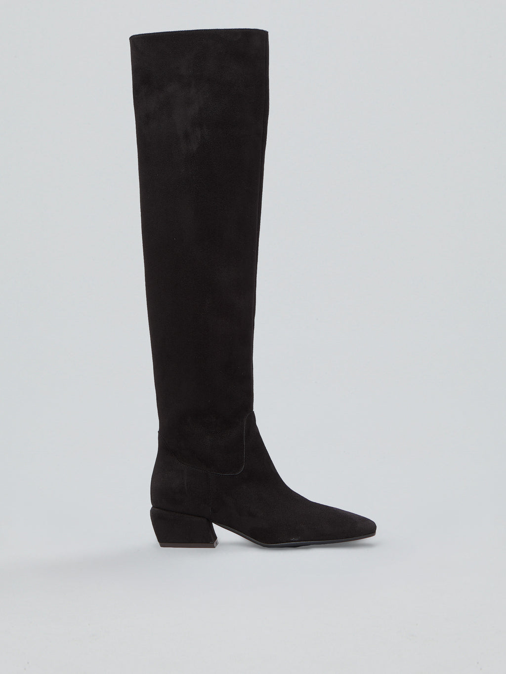 Stretch-Stiefel aus Wildleder