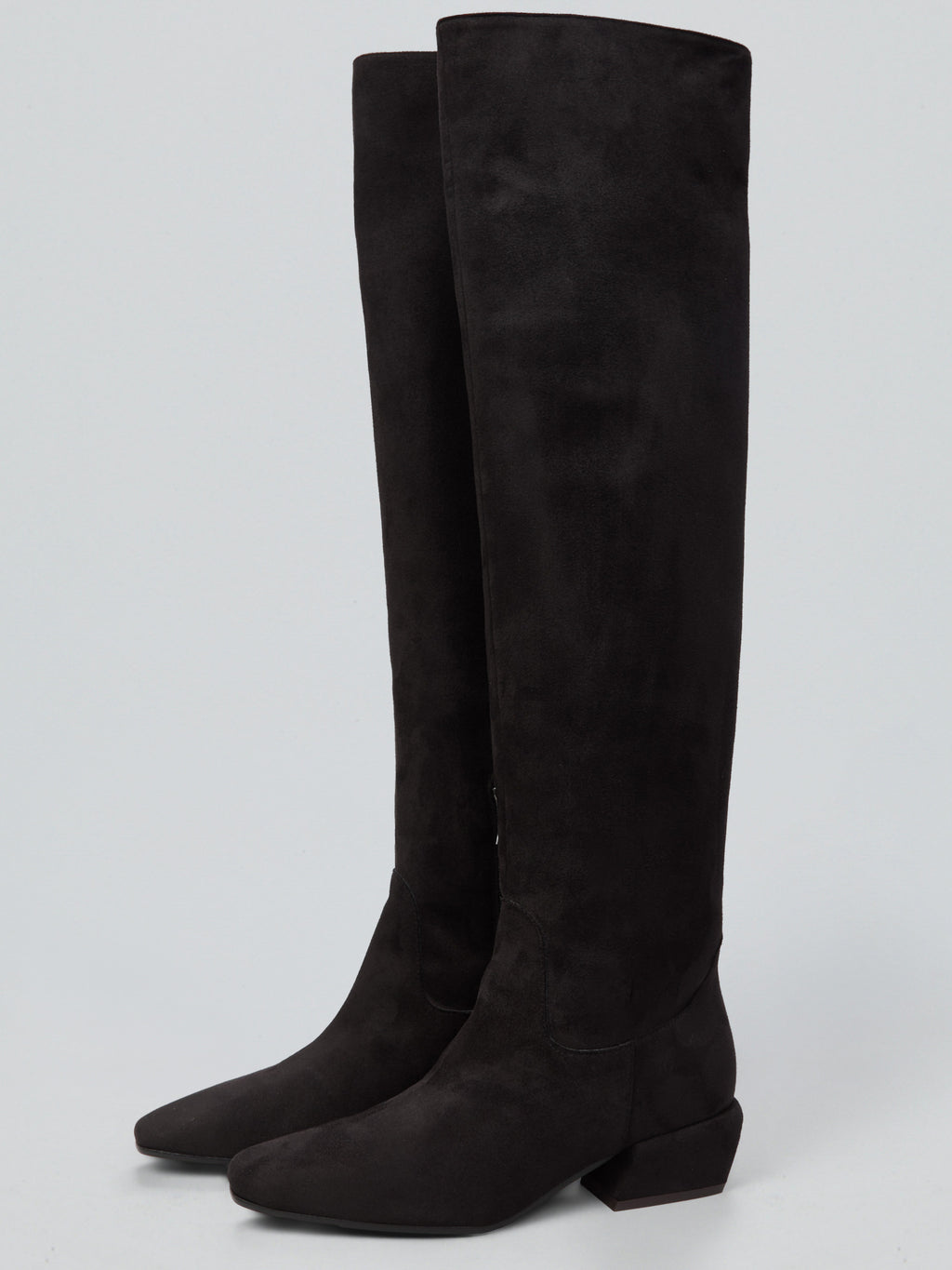 Stretch-Stiefel aus Wildleder
