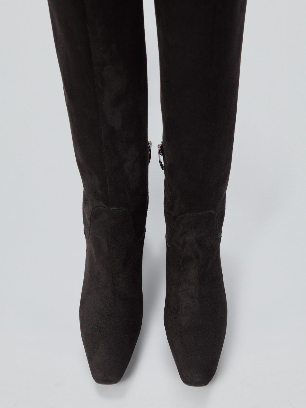 Stretch-Stiefel aus Wildleder