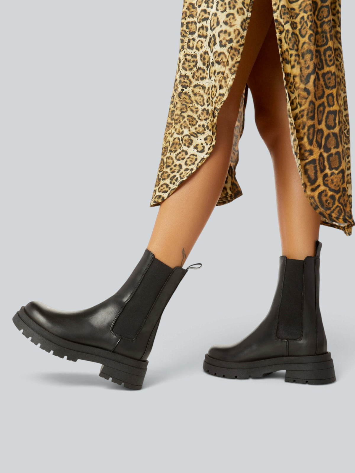 Chelsea boot in pelle