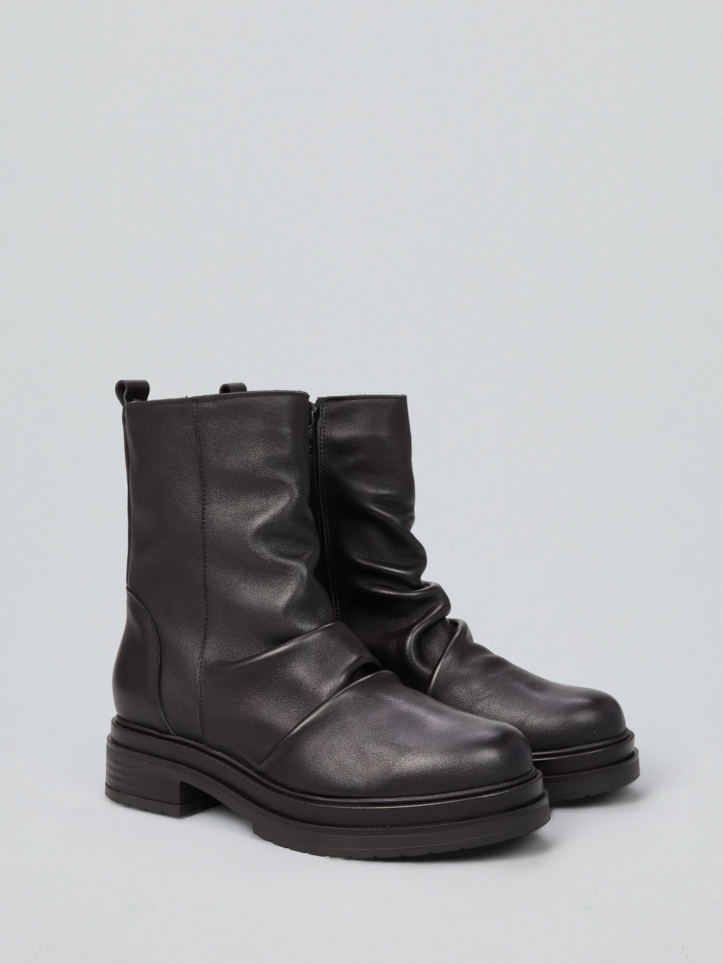 Lederstiefelette