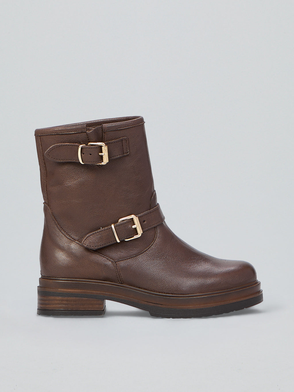Lederstiefelette