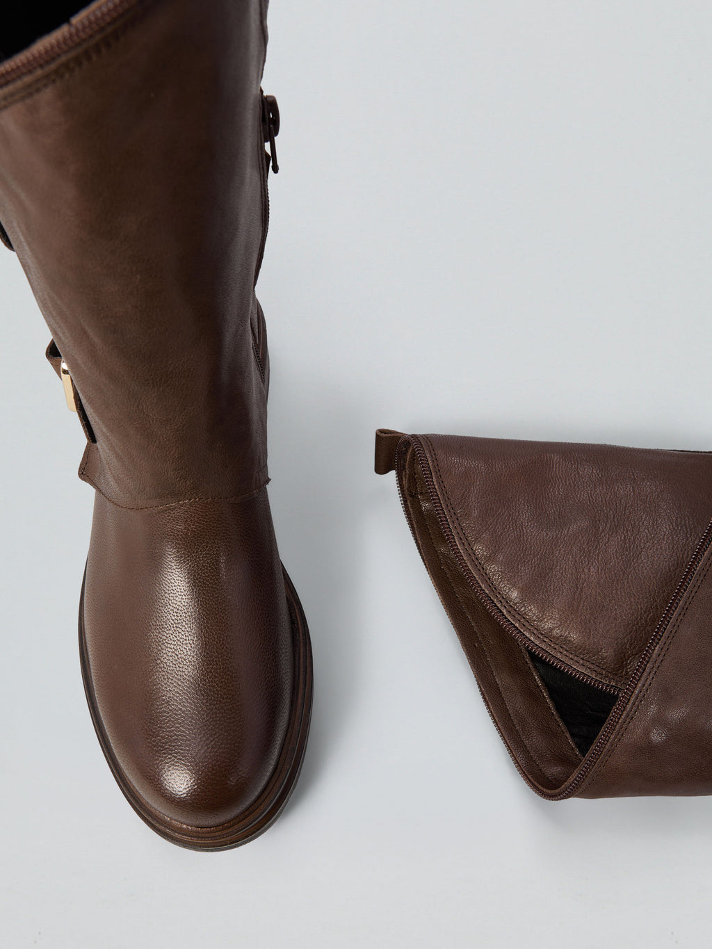 Lederstiefel