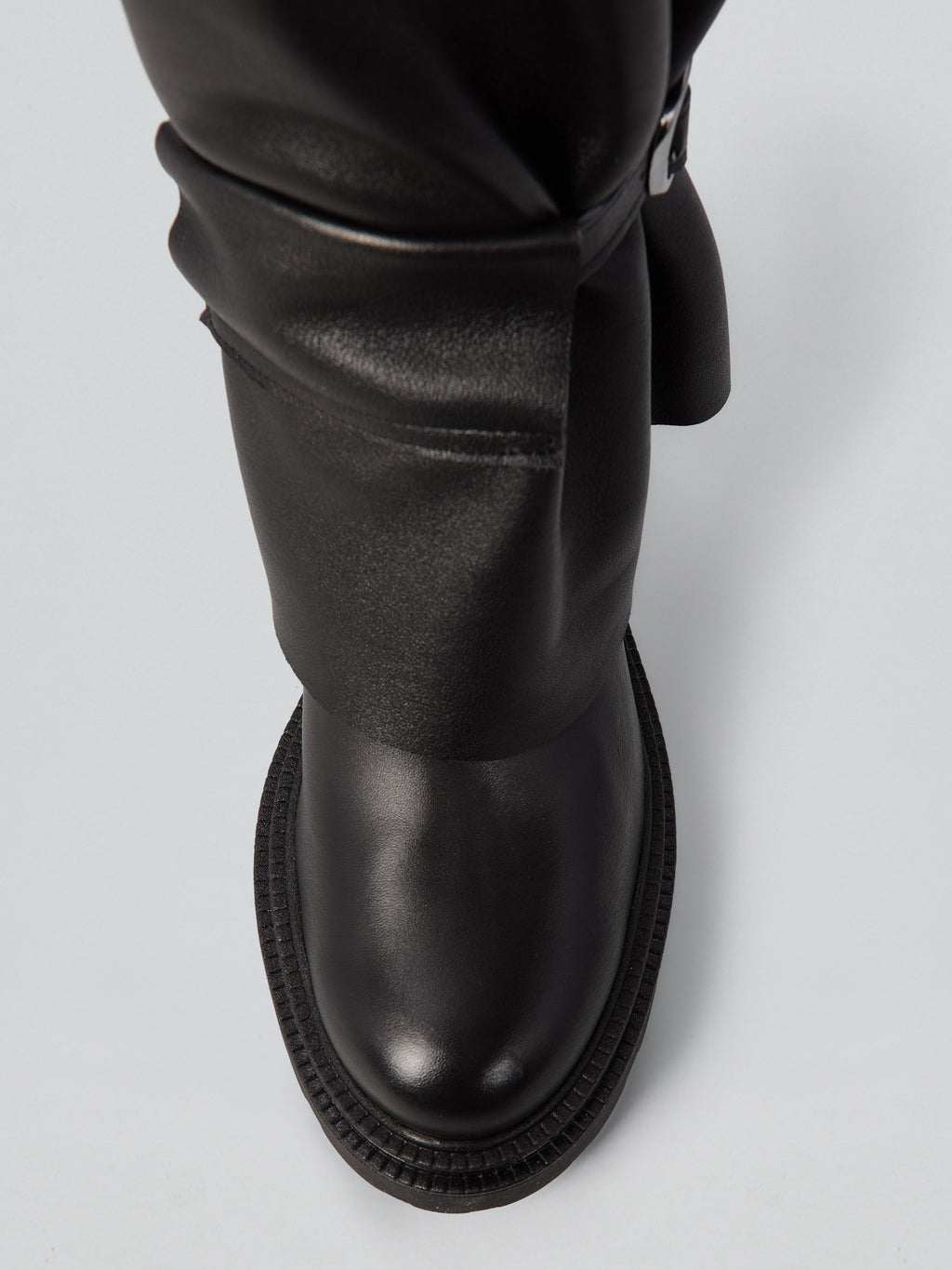 Leather boots