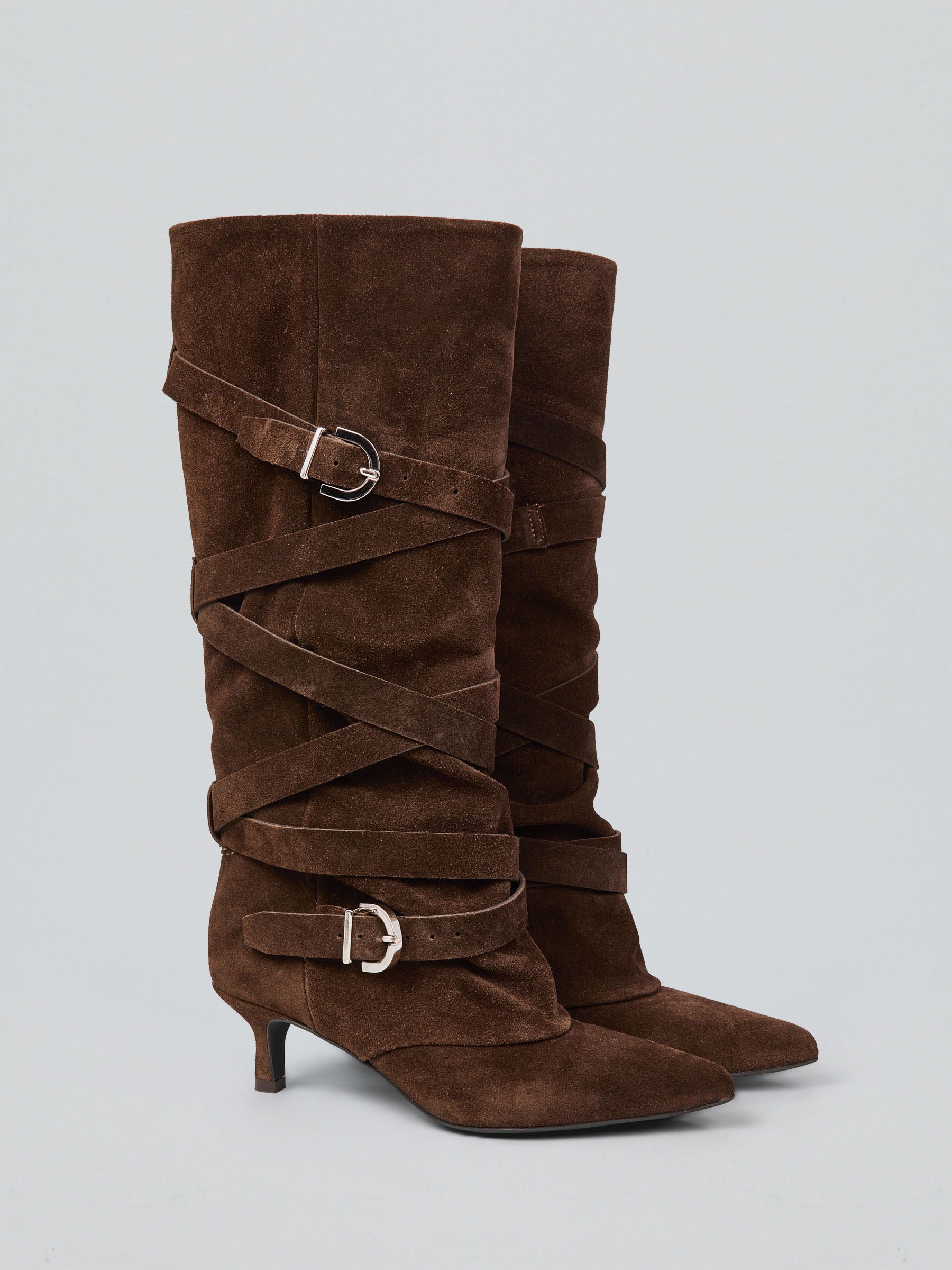 Suede boots