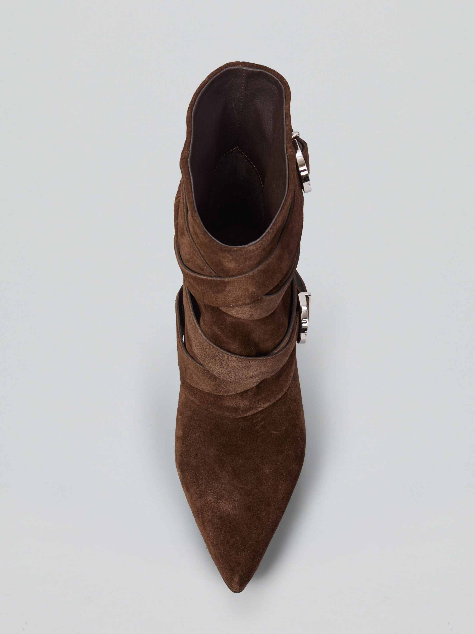 Suede ankle boots