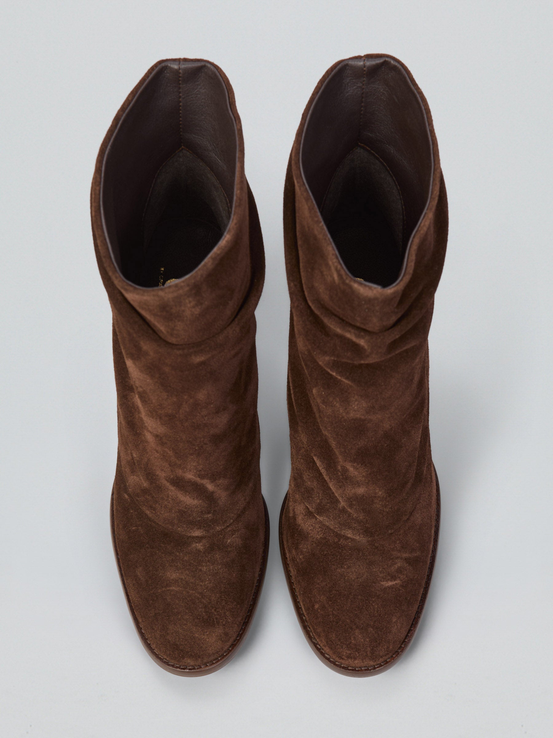 Suede ankle boots