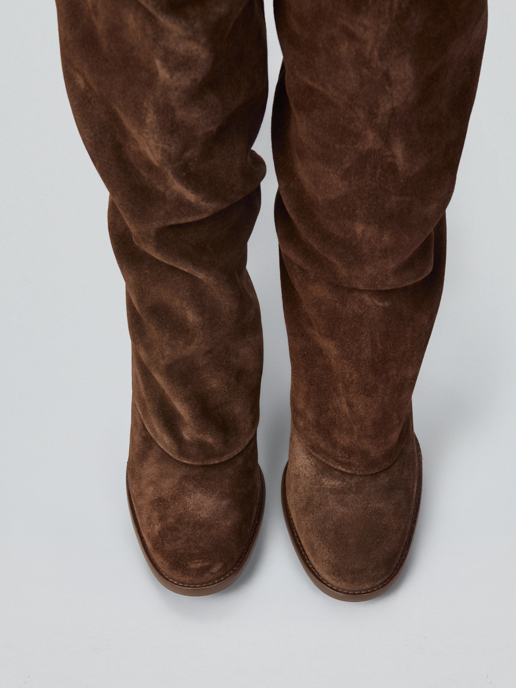 Suede boots