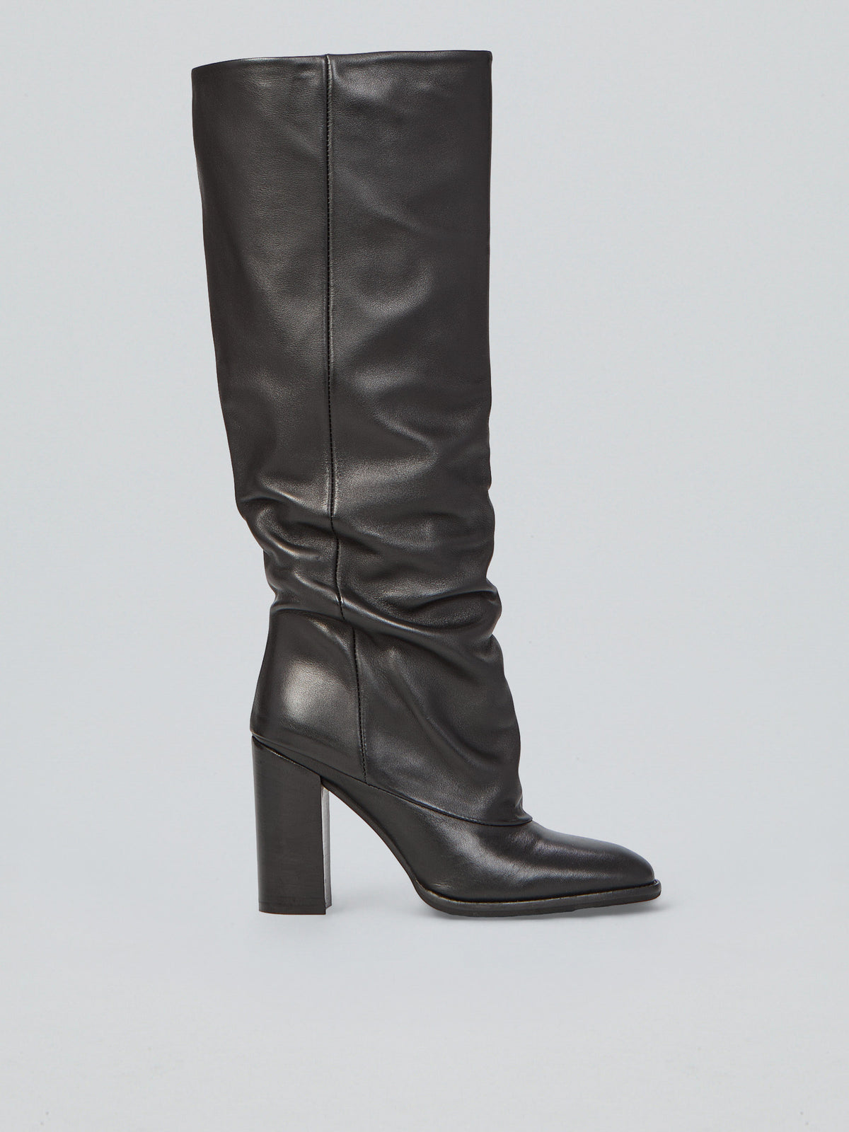 Leather boots