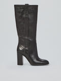 Leather boots