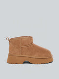 Stiefelette aus Wildleder