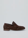 Gerüschte Wildleder-Slipper