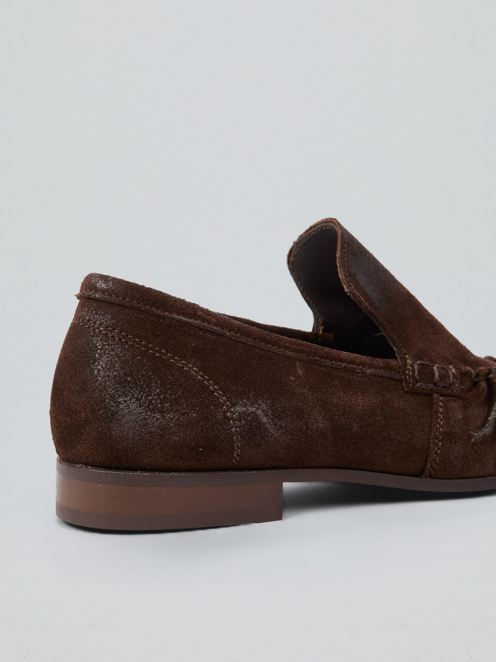 Gerüschte Wildleder-Slipper