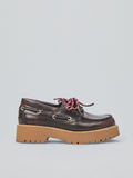 Bootsschuhe aus Leder