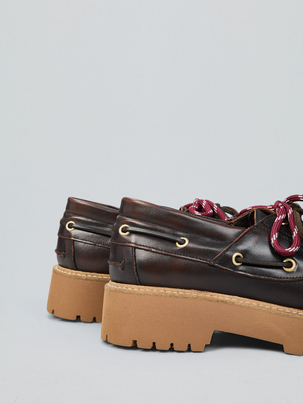 Bootsschuhe aus Leder