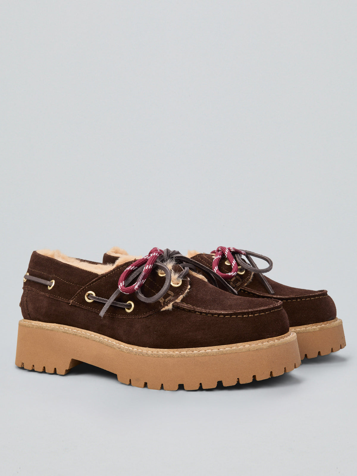 Suede loafers