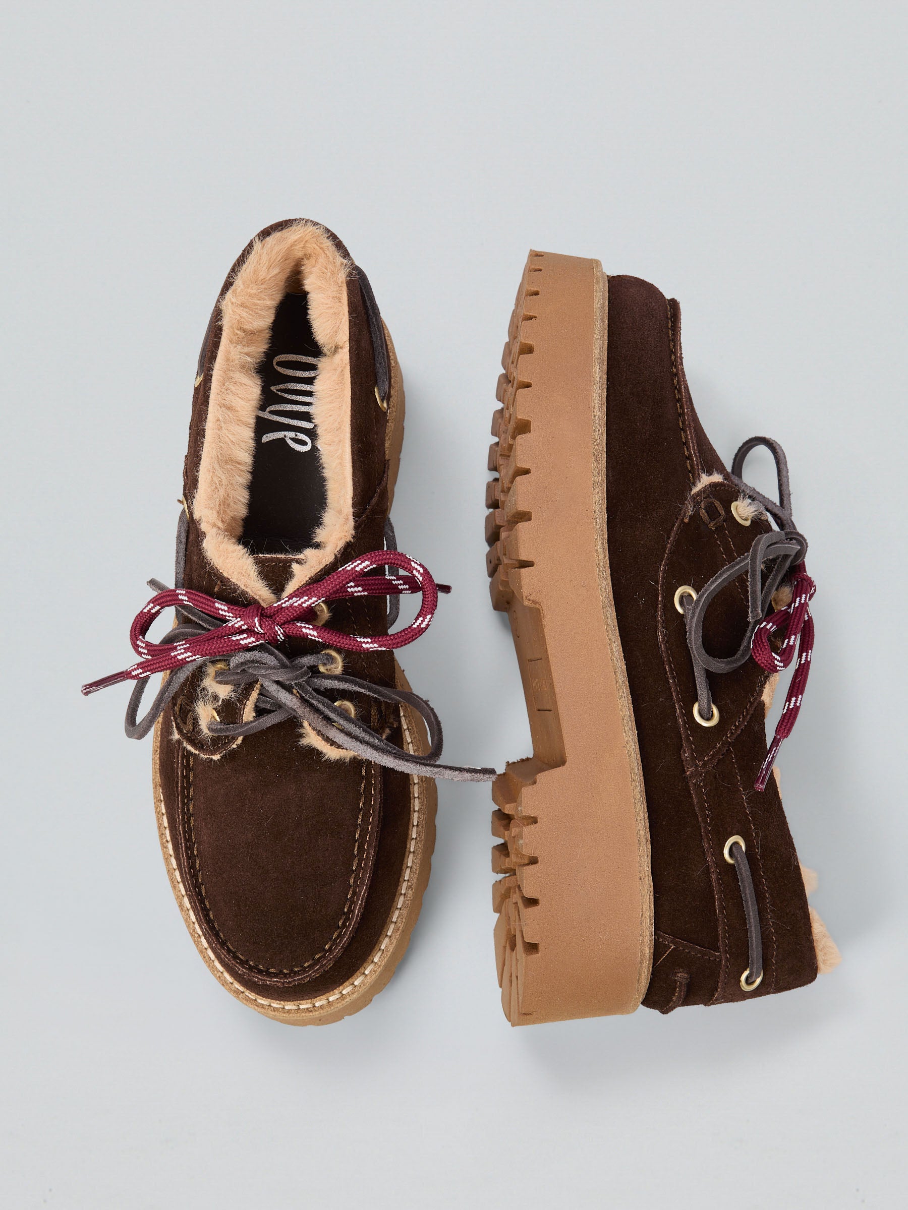 Suede loafers