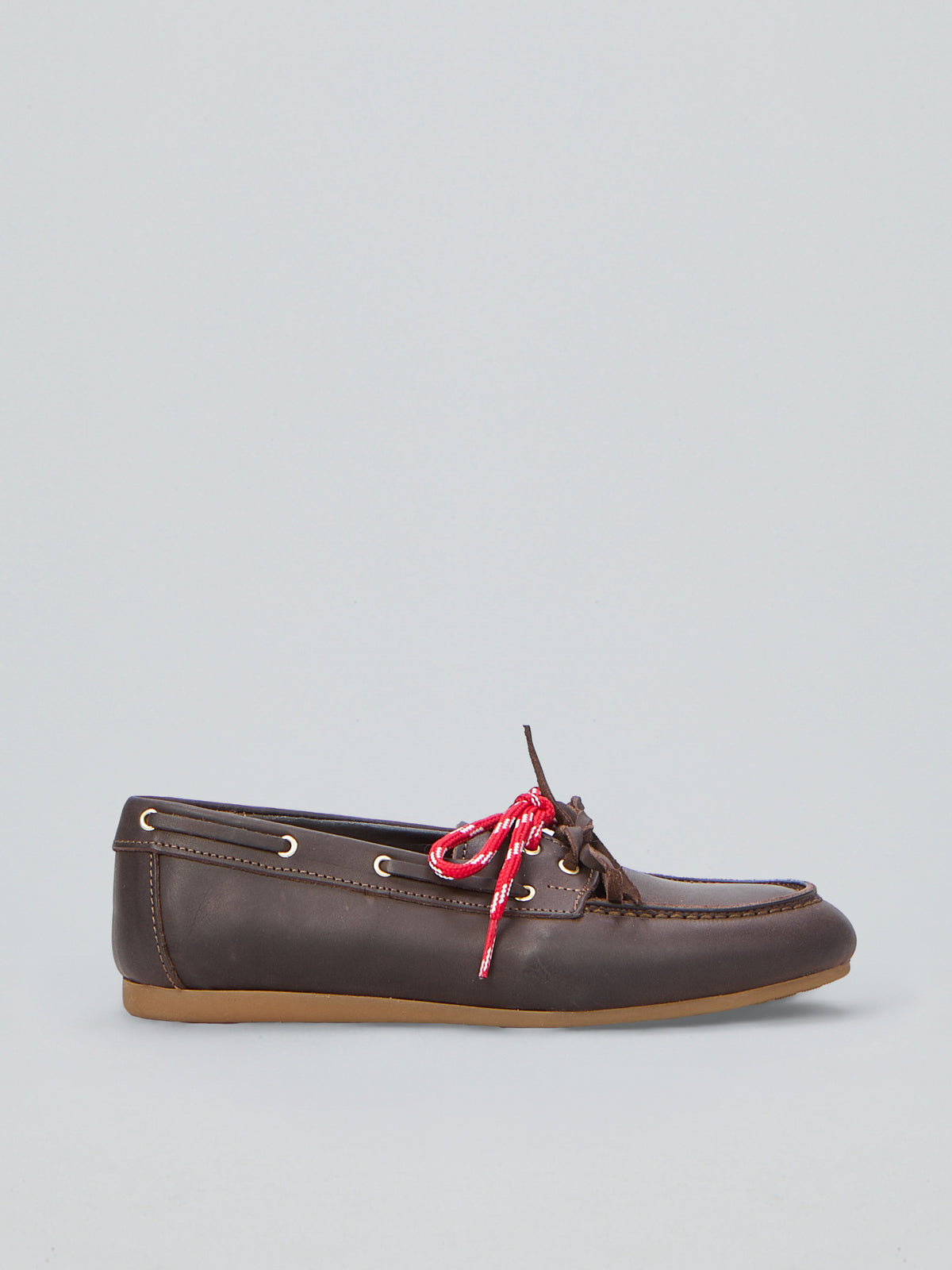 Leather boat loafers