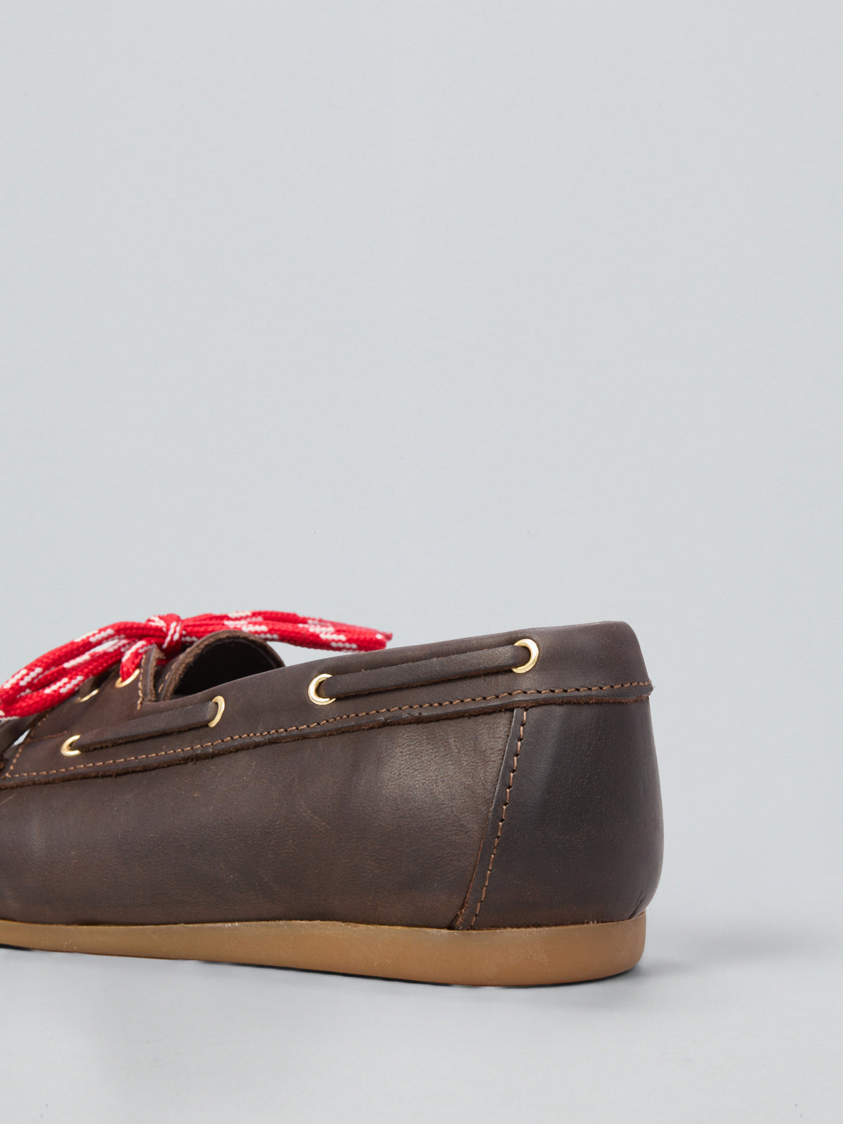 Leather boat loafers