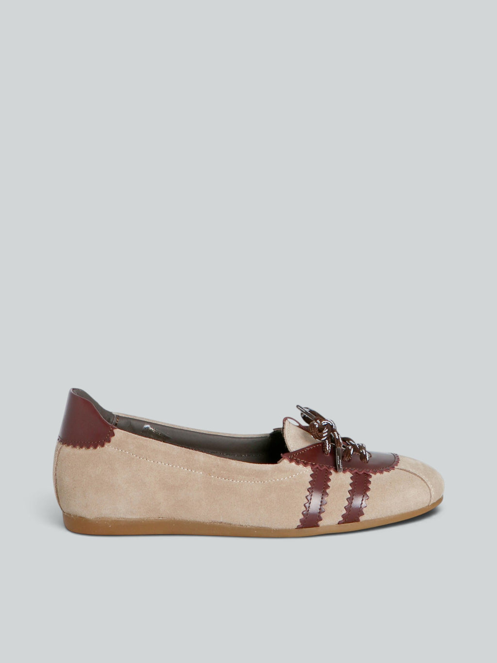 Ballerine in camoscio