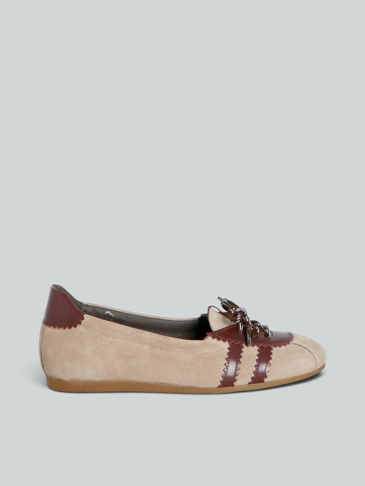 Ballerine in camoscio