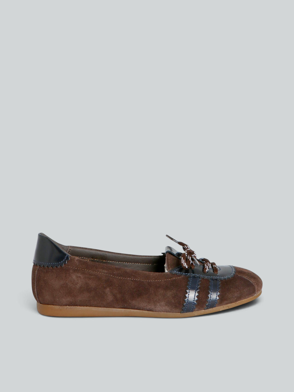 Ballerine in camoscio