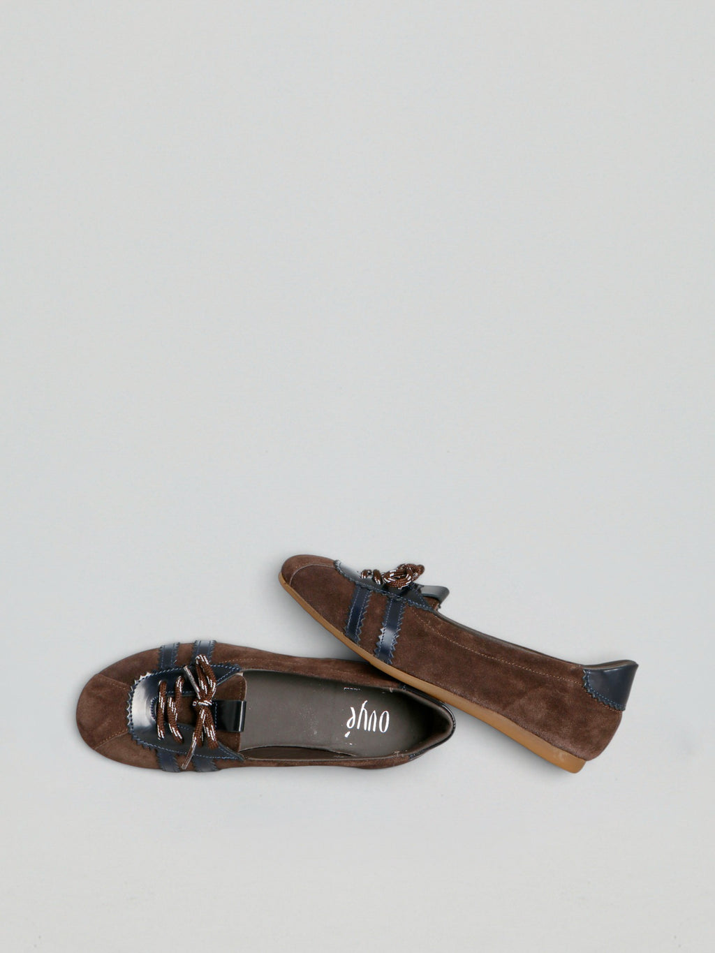 Ballerine in camoscio