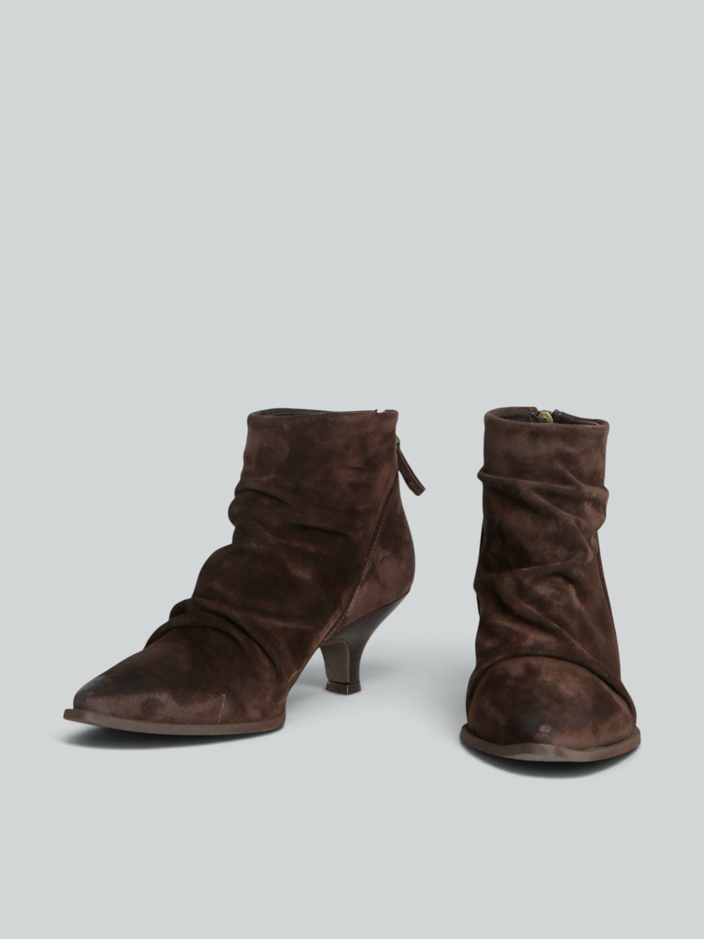 Stiefeletten aus Wildleder