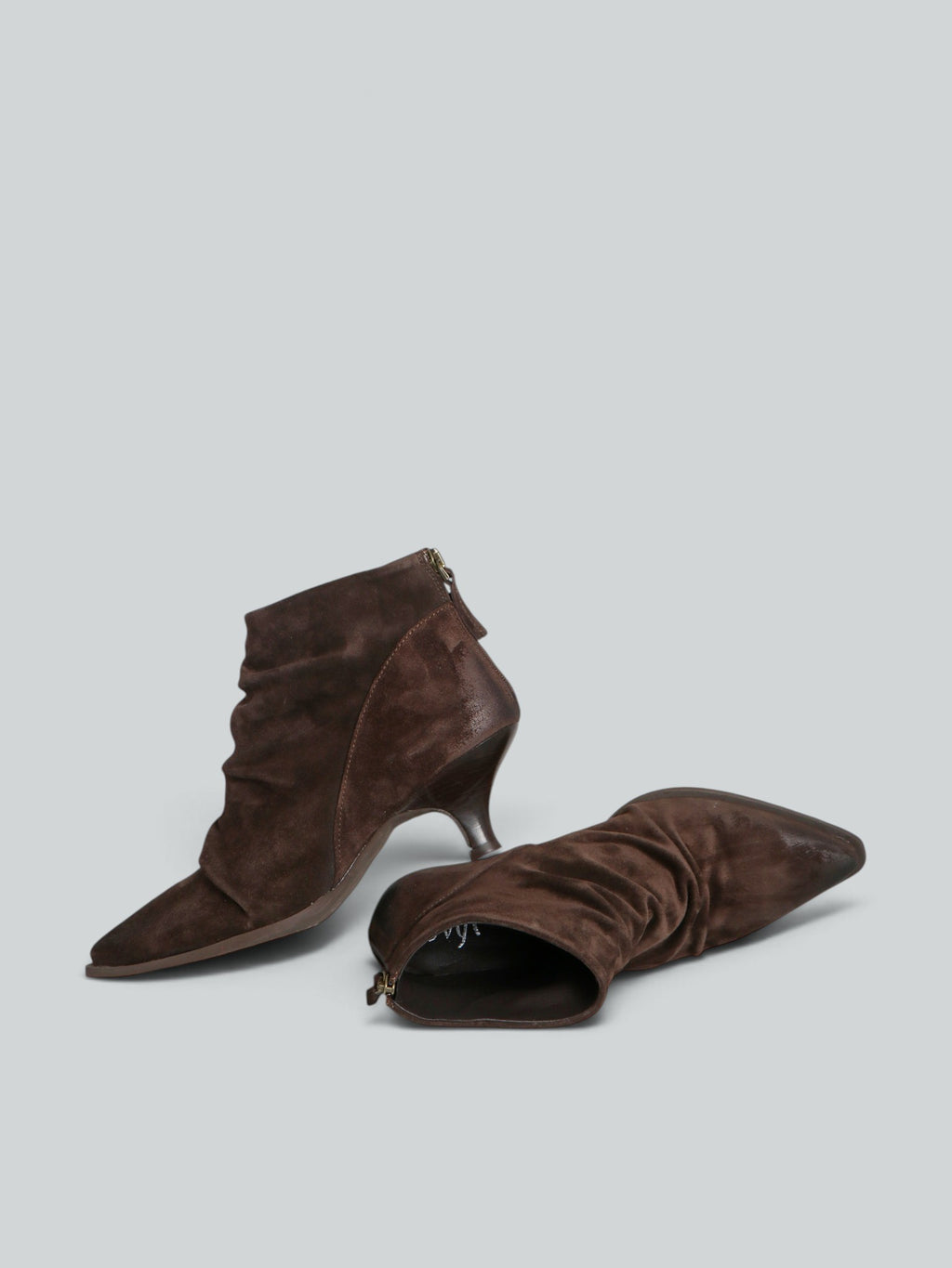 Stiefeletten aus Wildleder
