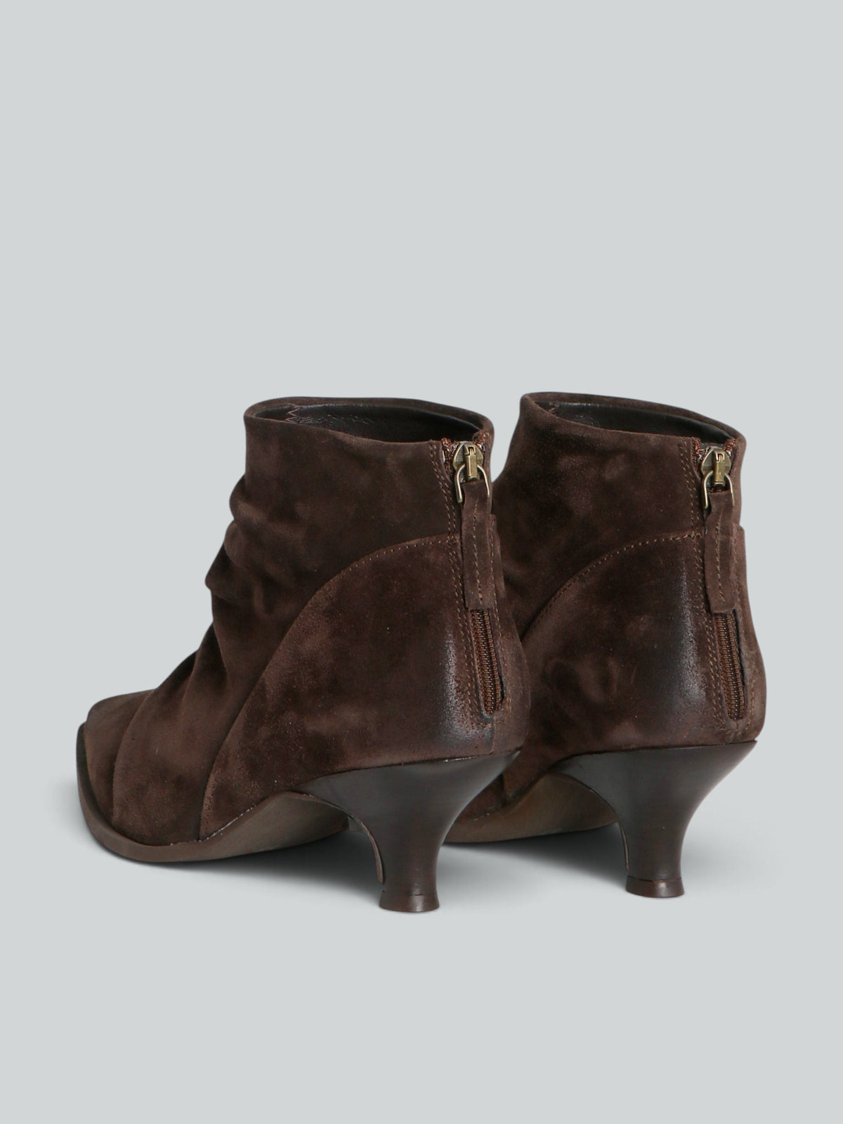 Stiefeletten aus Wildleder