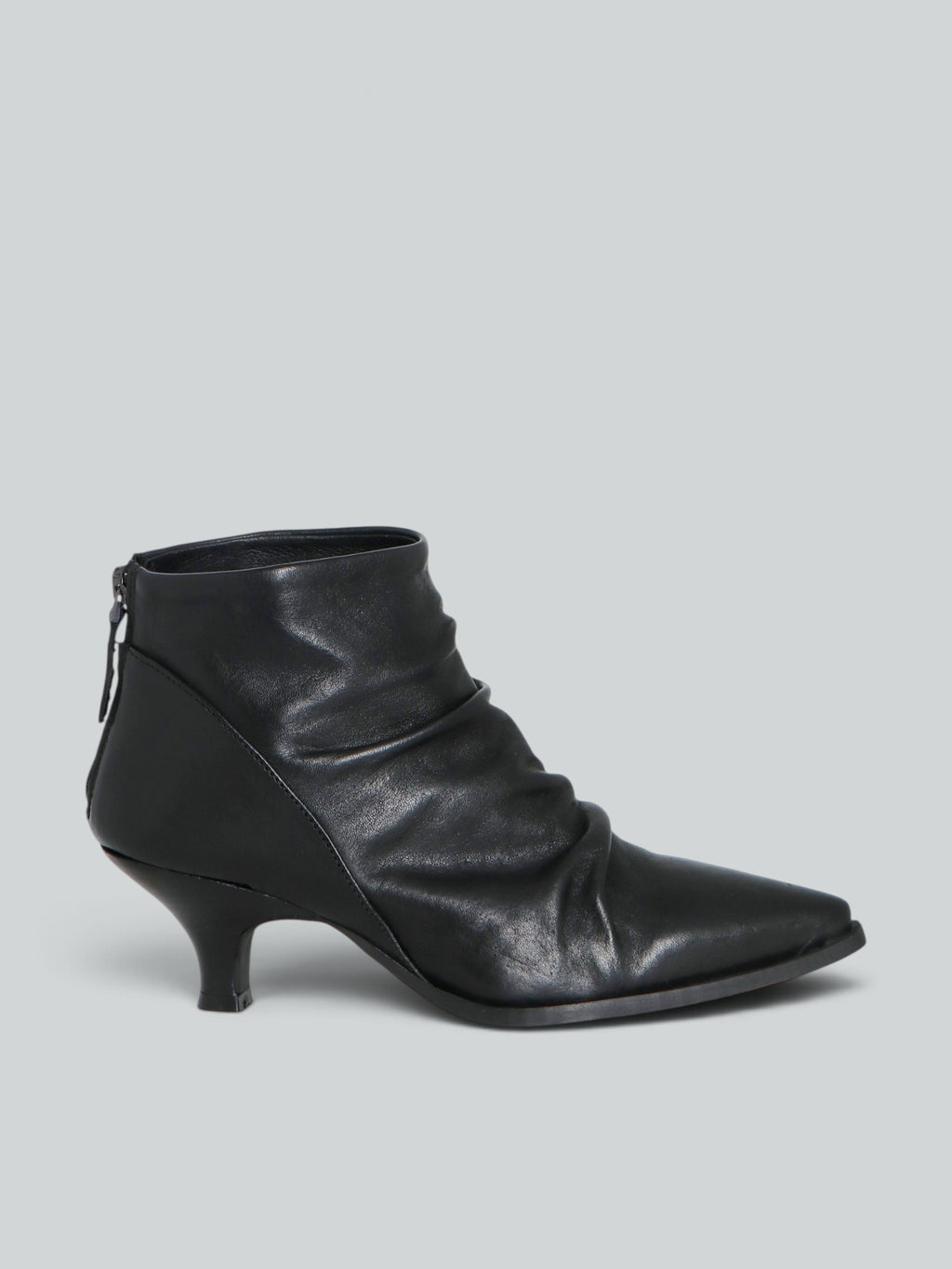 Lederstiefeletten
