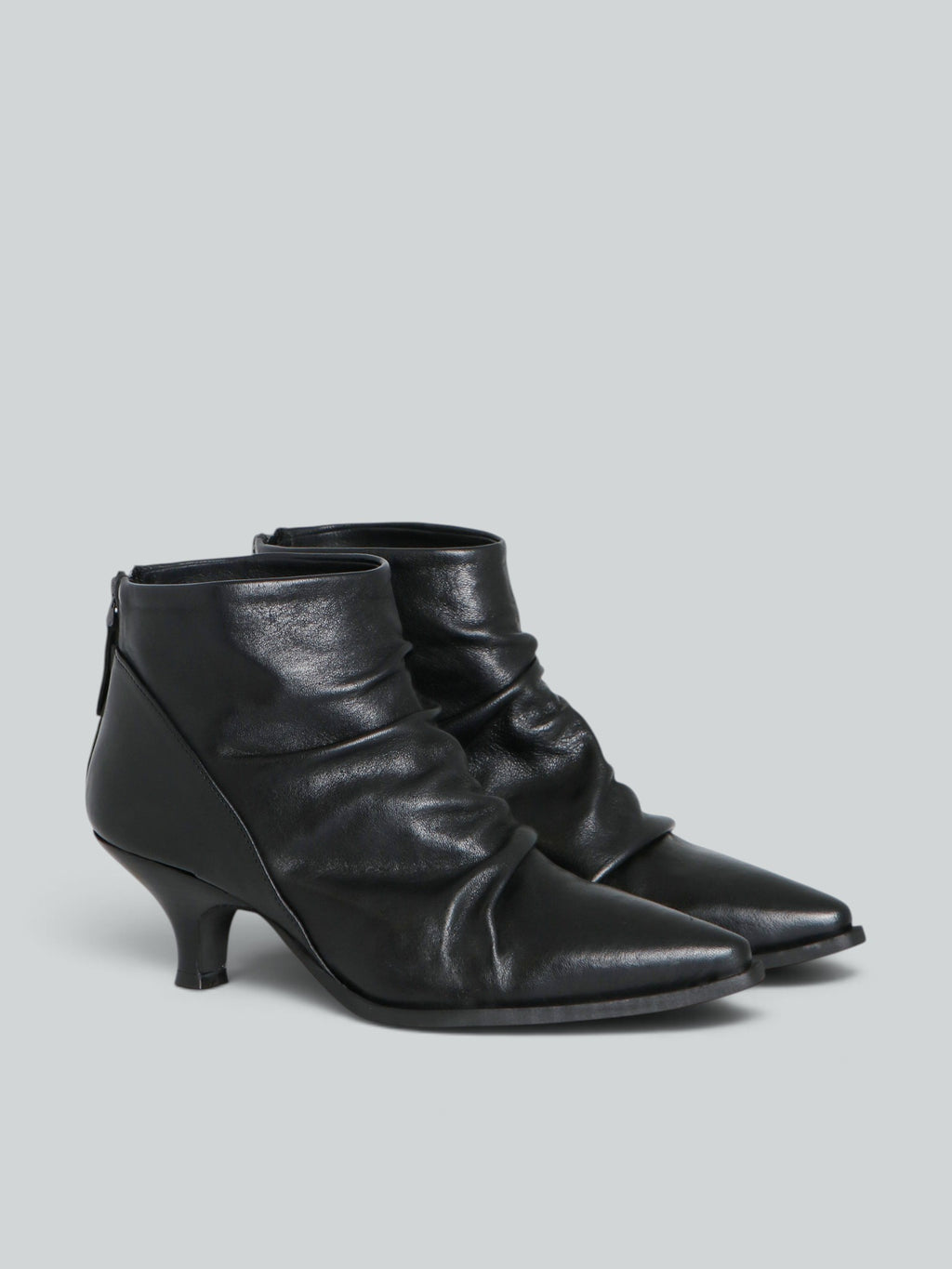 Lederstiefeletten