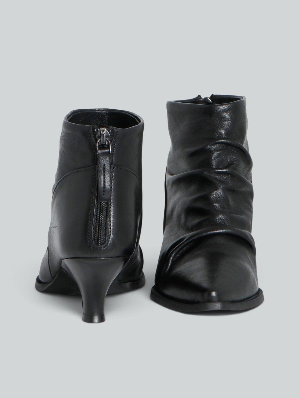 Lederstiefeletten