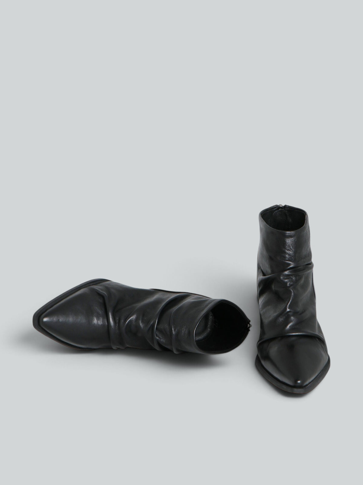Lederstiefeletten