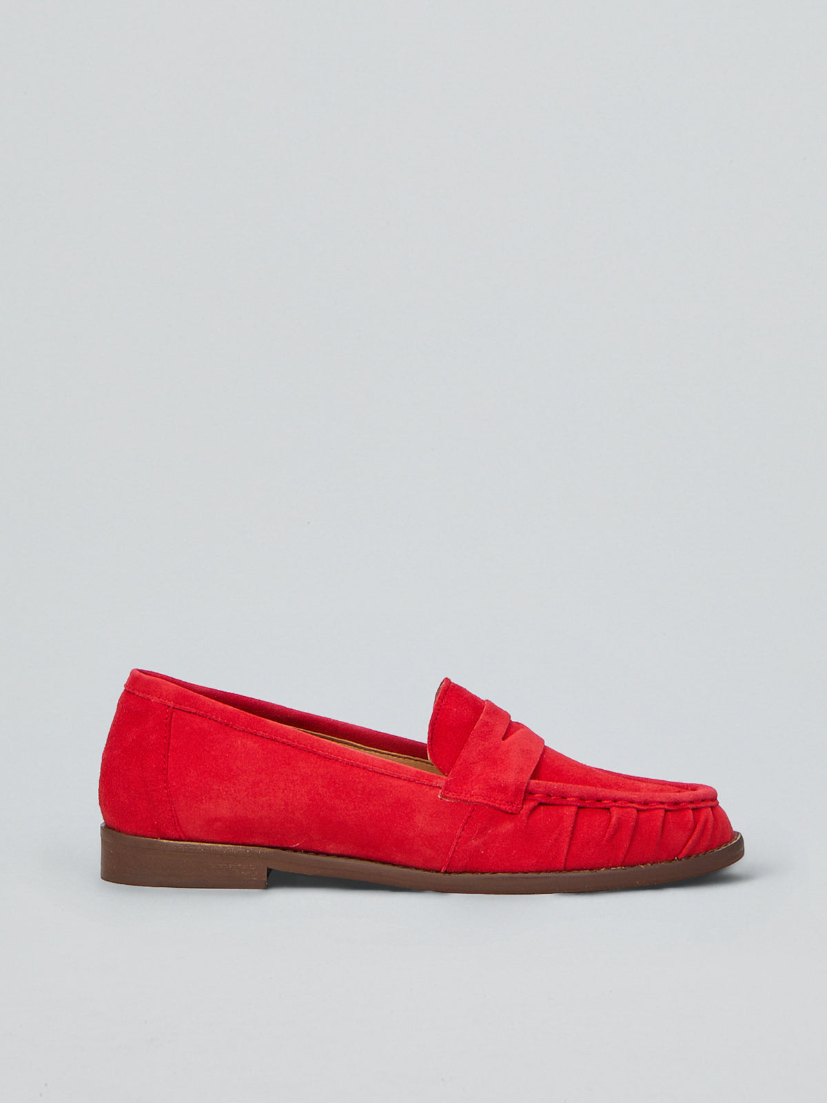 Suede loafers