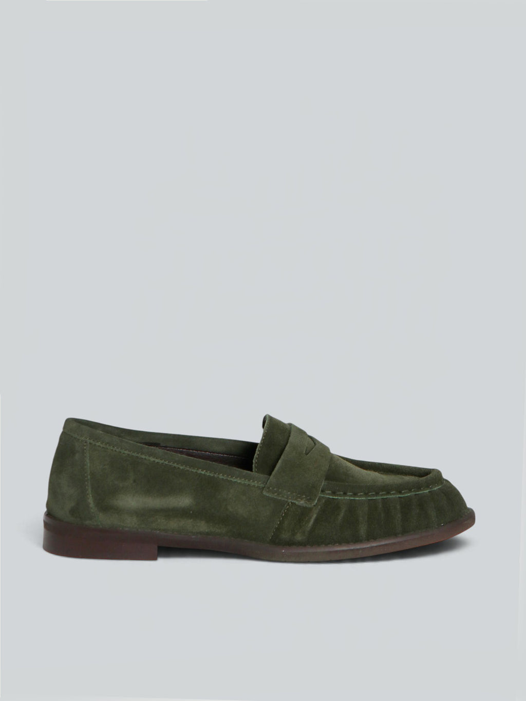 Suede loafers